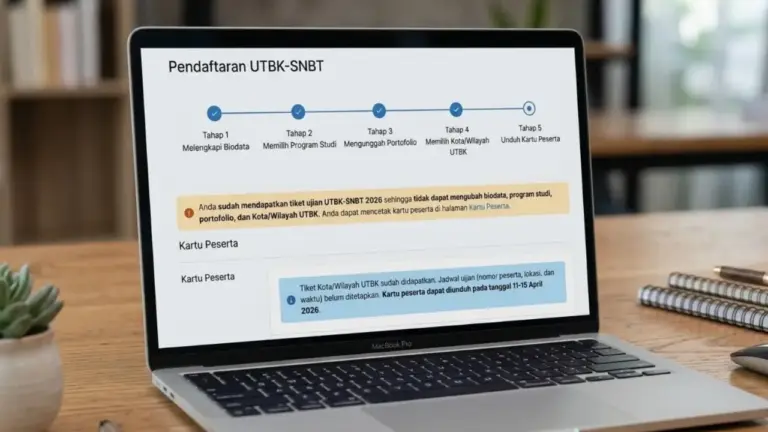 Peserta Tak Bisa Pilih Pusat UTBK 2026