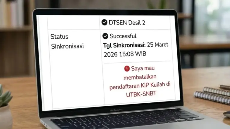 Sinkronisasi KIP Kuliah dan UTBK-SNBT 2026