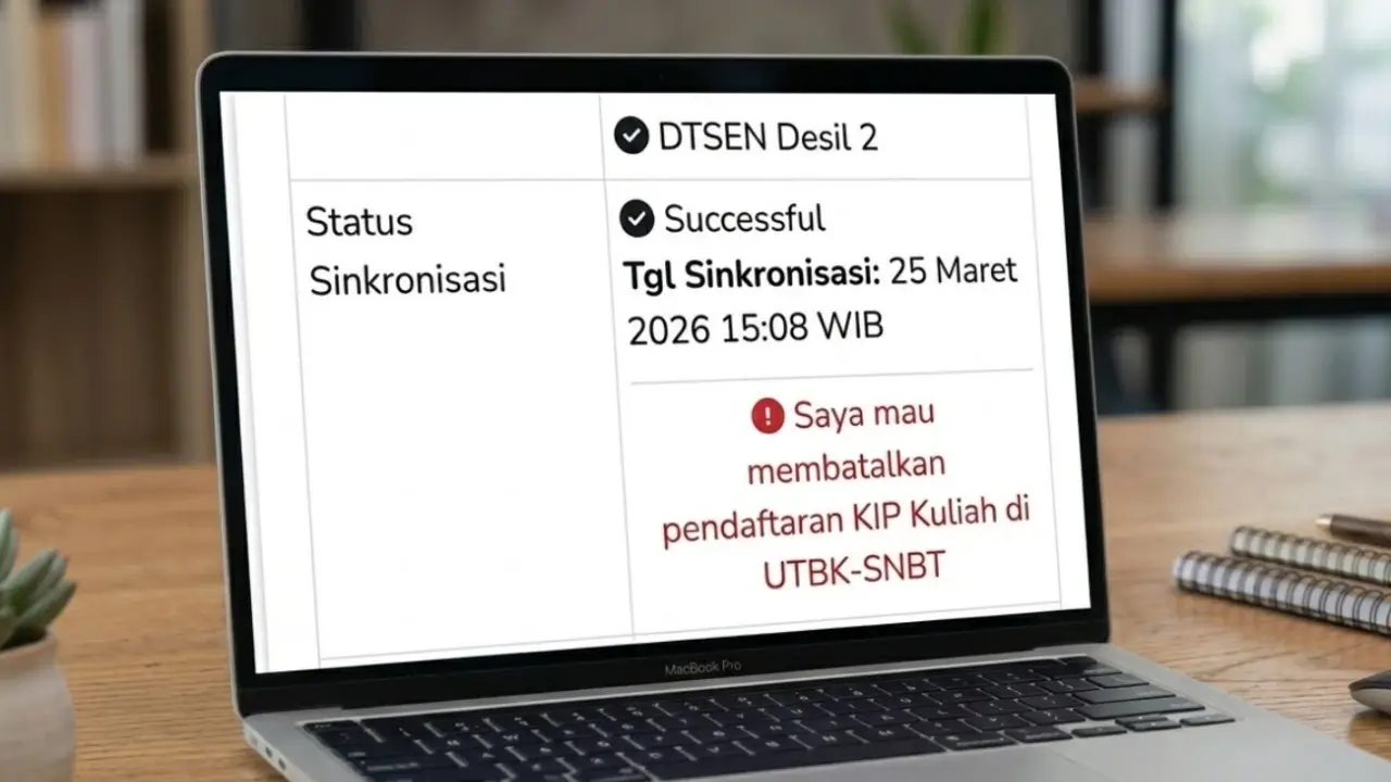 Sinkronisasi KIP Kuliah dan UTBK-SNBT 2026