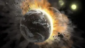 Tabrakan Dua Planet