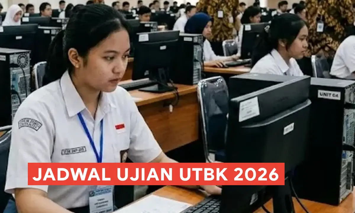 JADWAL UJIAN UTBK 2026