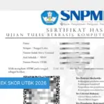 CARA CEK SKOR UTBK 2026