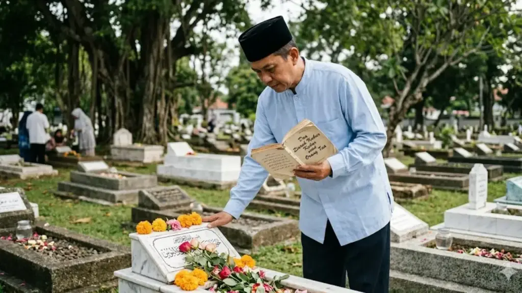 Doa Ziarah Makam Orang Tua Sesuai Sunah