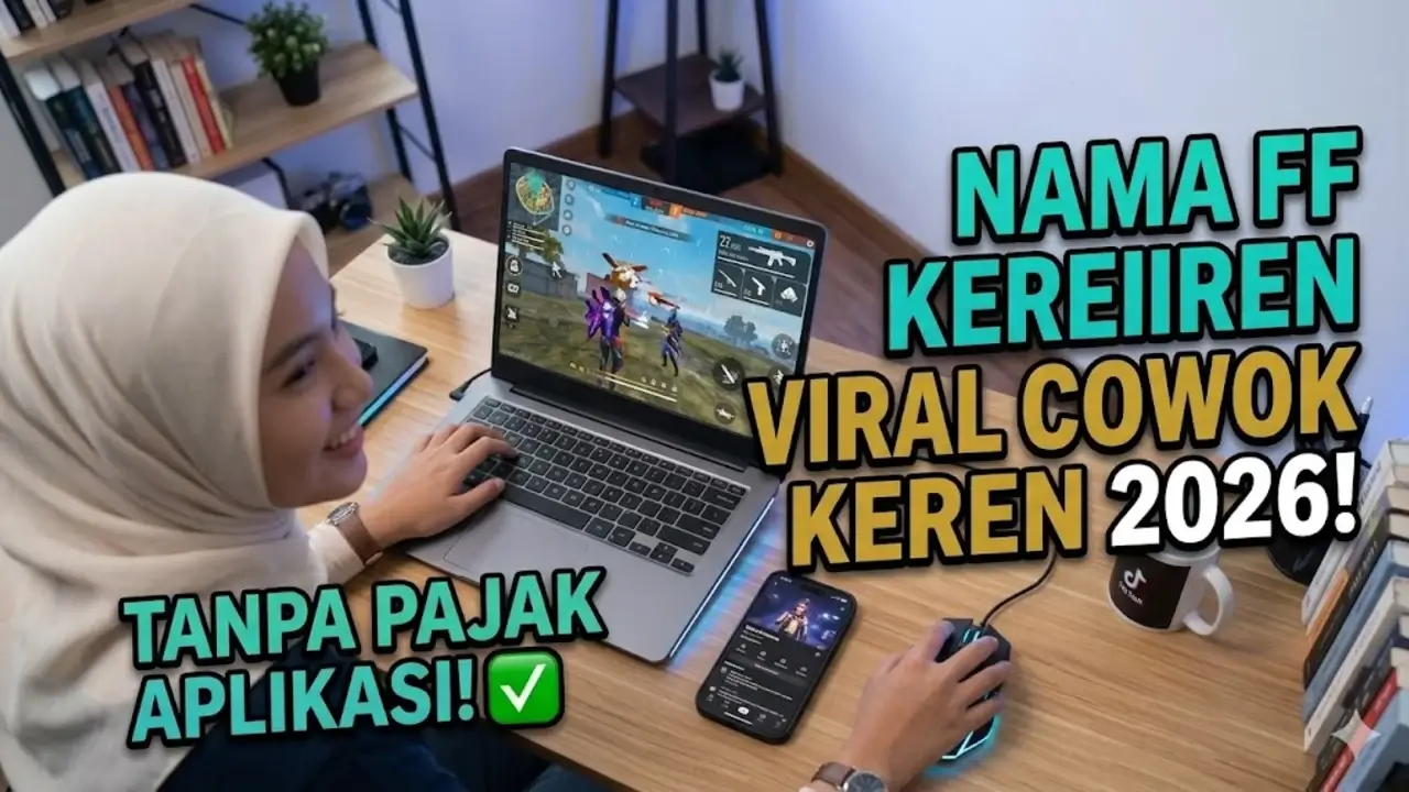 Nama FF Keren Viral Cowok Keren 2026