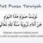 Niat Puasa Tarwiyah
