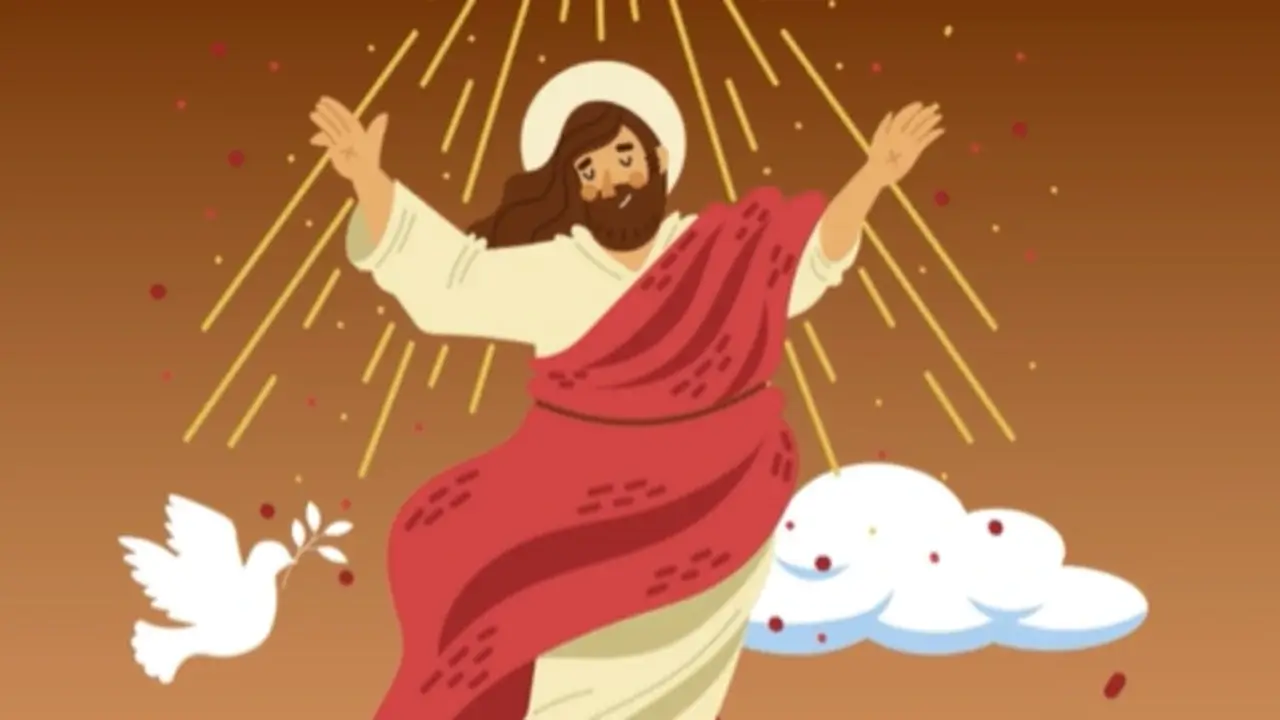 Poster Kenaikan Yesus Kristus