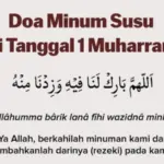 Amalan dan Bacaan Doa Minum Susu 1 Muharram