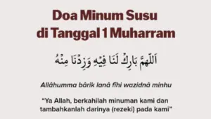 Bacaan Doa Minum Susu 1 Muharram