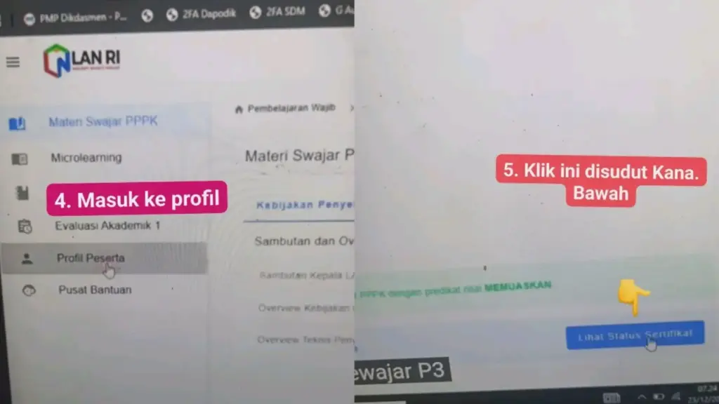 Cara Download Sertifikat MOOC PPPK 2026 1