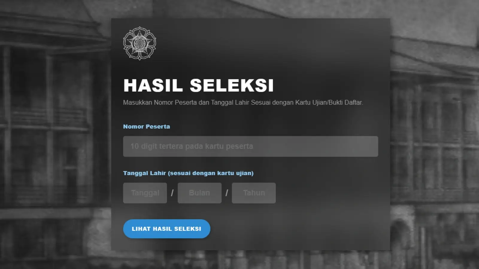 Cek Pengumuman Hasil Seleksi UTUL UGM 2026