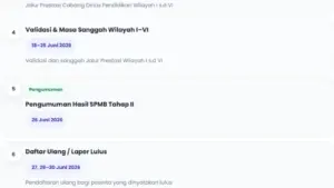 pengumuman SPMB SUMUT 2026 Tahap 2