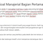 10 Contoh Soal PPPK Sekolah Rakyat 2026 Manajerial