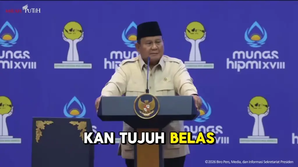 Pidato Presiden Prabowo Salah Hitung Tanggal Jadi Viral