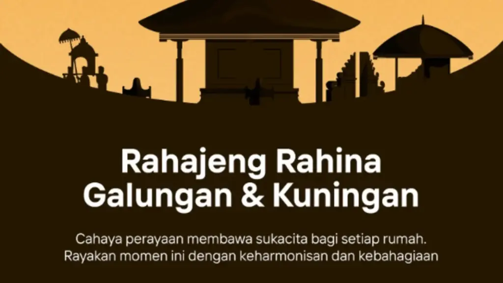Rahajeng Rahina Galungan Artinya