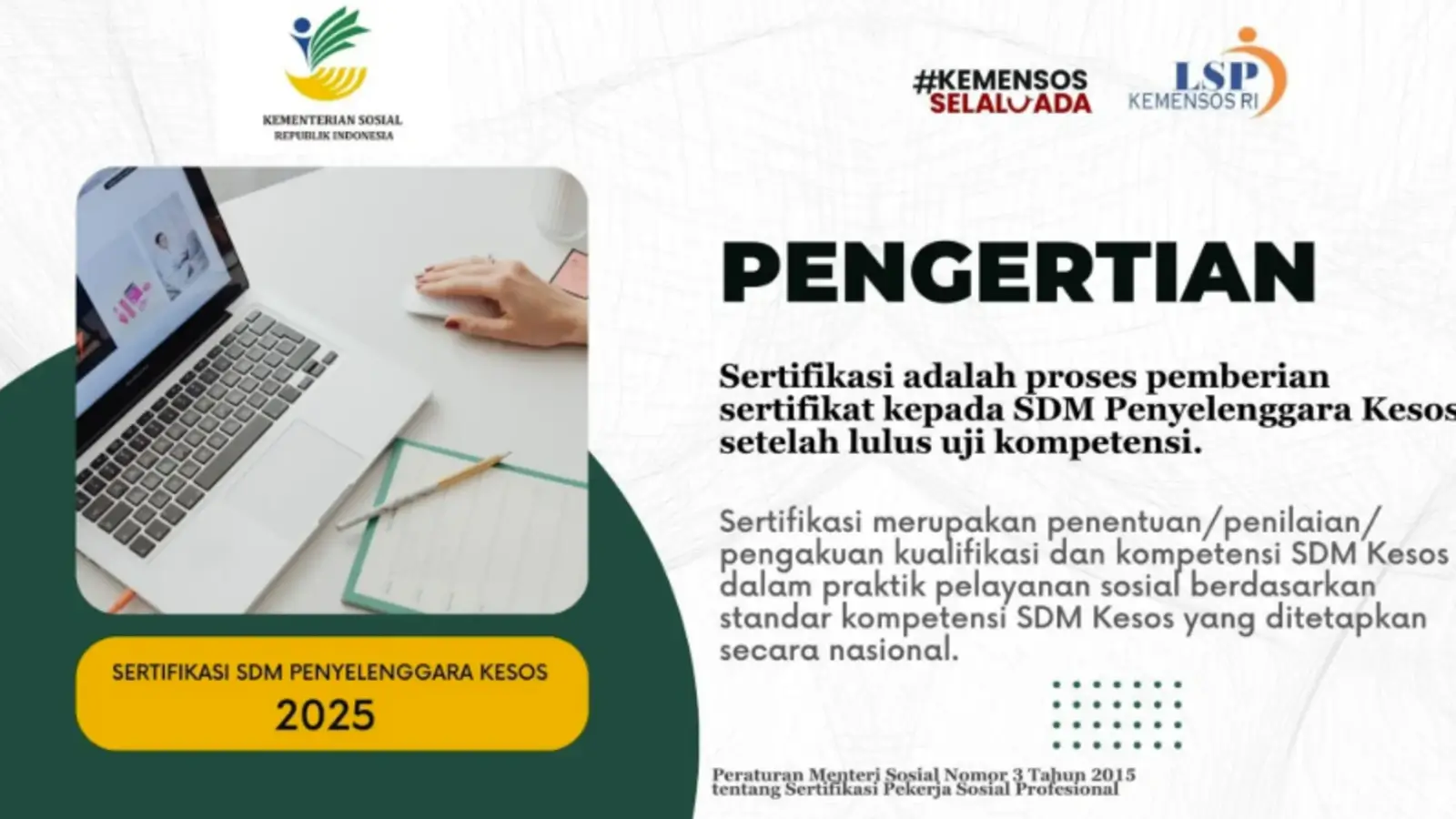 Sertifikat Sumber Daya Manusia Kesejahteraan Sosial