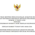 Download PermenPANRB Nomor 13 Tahun 2026 PDF