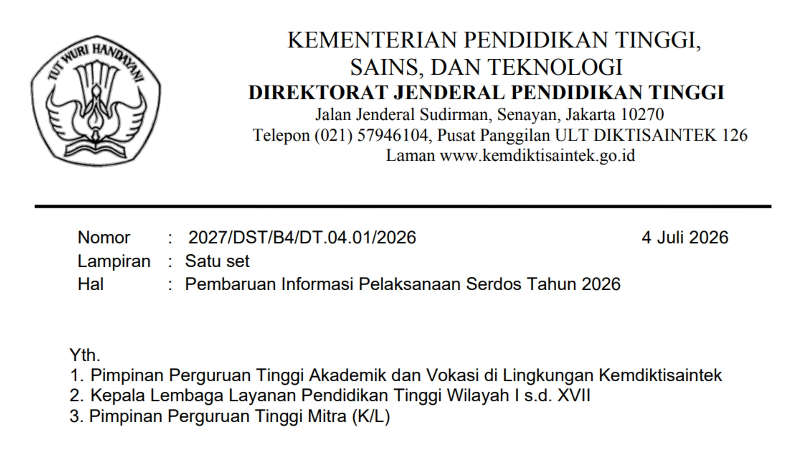 Update Terbaru Jadwal Serdos 2026 untuk Gelombang 0 dan Gelombang 1