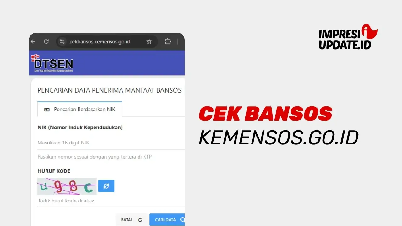 Cek bansos kemensos